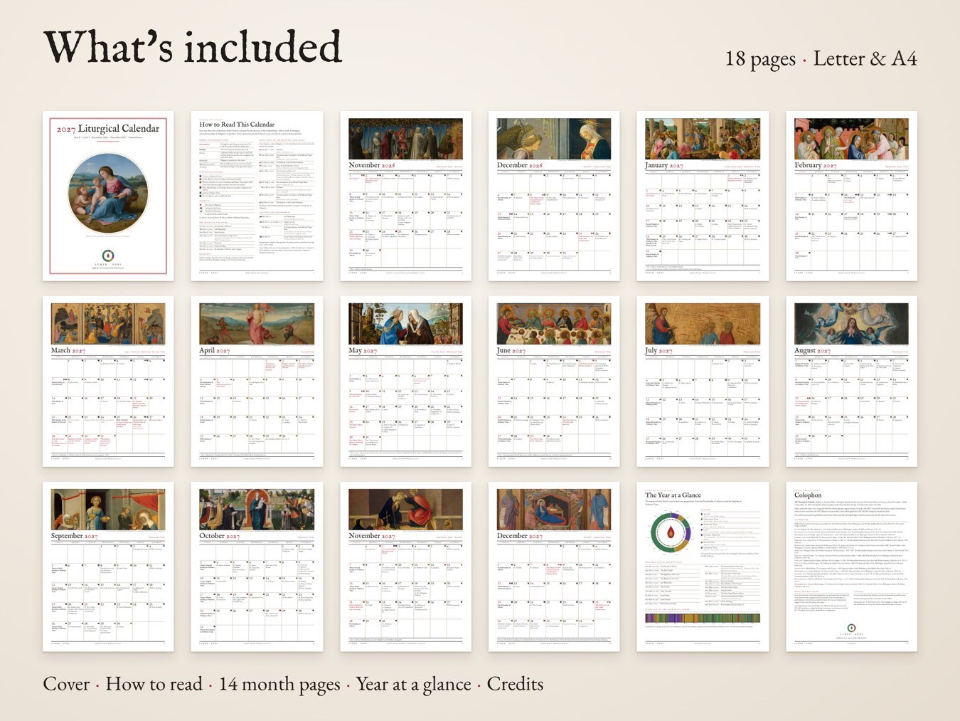 2027 Liturgical Calendar, image 3