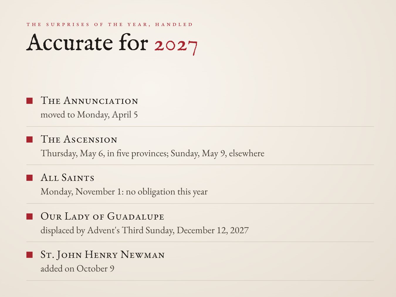 2027 Liturgical Calendar, image 4